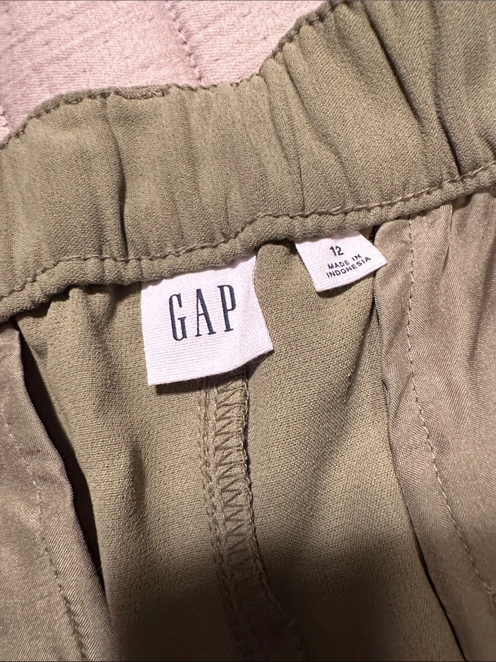 NEW Gap High Waisted Straight Crop Pants, sz 12 - Picture 4 of 12